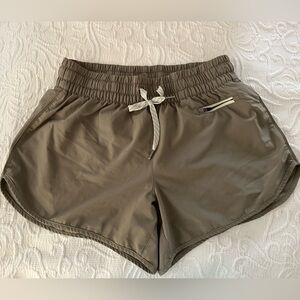 Vuori Olive Active Drawstring Shorts